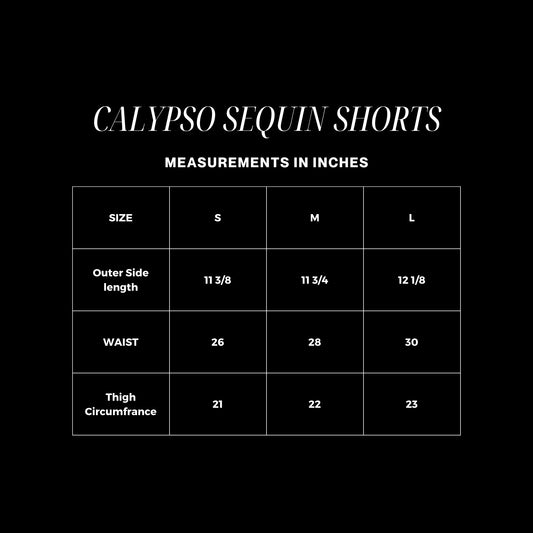 Calypso Sequin Shorts