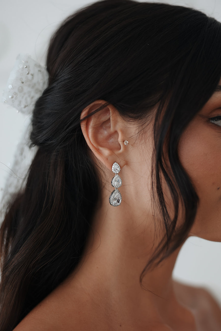 Dynasty Crystal Drop Earrings