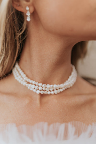 Ocean Freshwater Pearl Choker