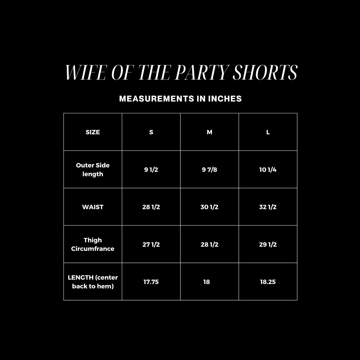 Wifey Shorts