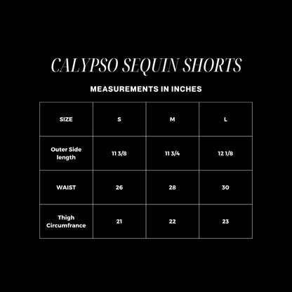 Calypso Sequin Shorts