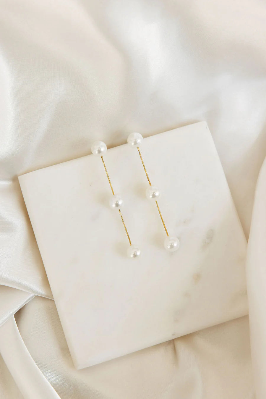 Lilly Pearl Drop Earrings