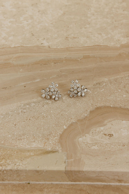 Daisy Crystal Studs