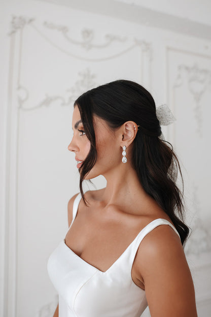 Dynasty Crystal Drop Earrings