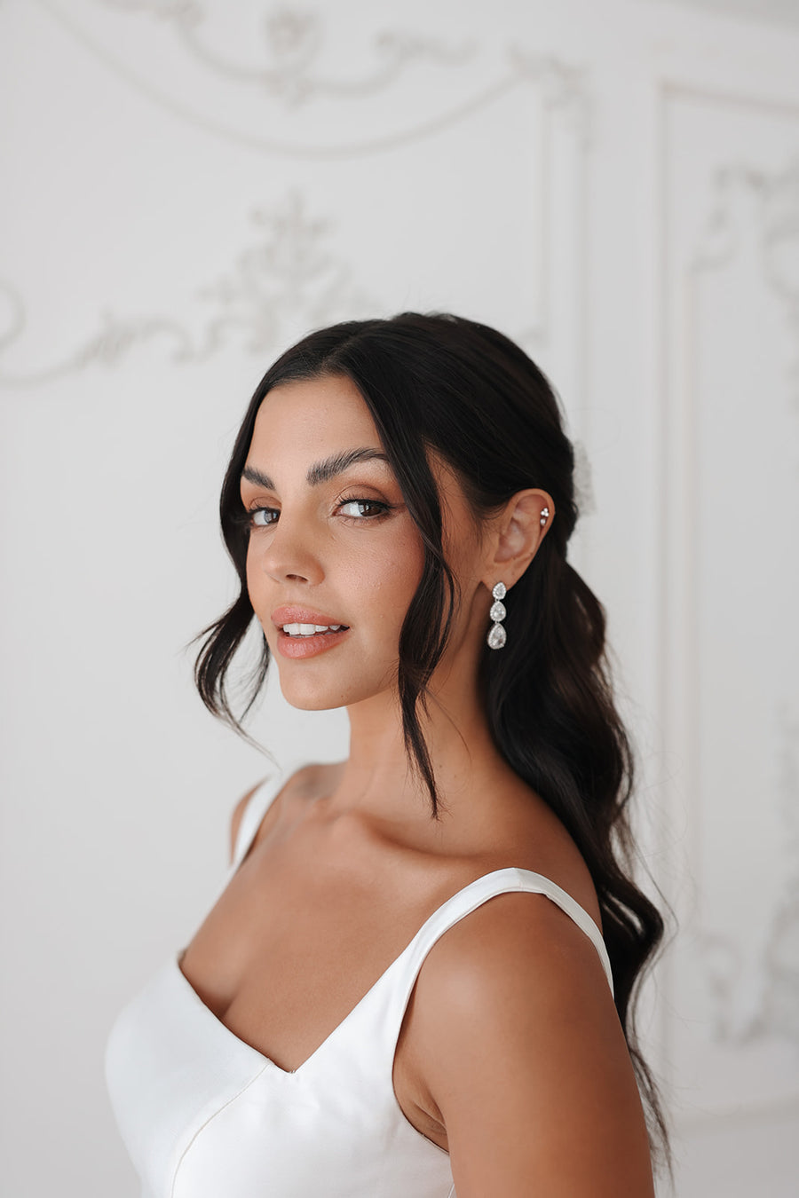 Dynasty Crystal Drop Earrings