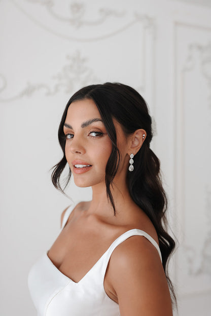 Dynasty Crystal Drop Earrings