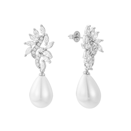 Regency Crystal Drop Earrings