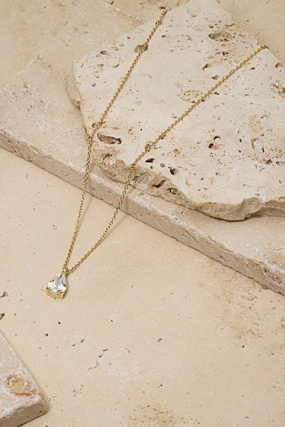 Elizabeth Crystal Pendant
