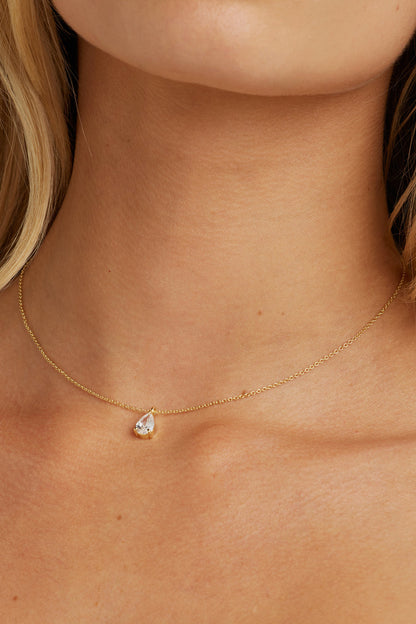 Elizabeth Crystal Pendant