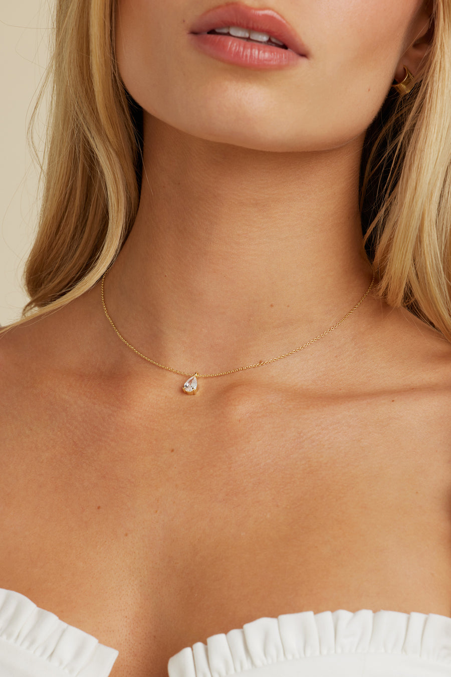 Elizabeth Crystal Pendant