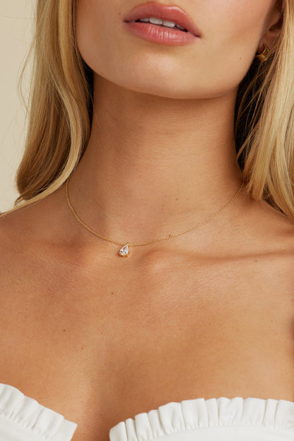 Elizabeth Crystal Pendant