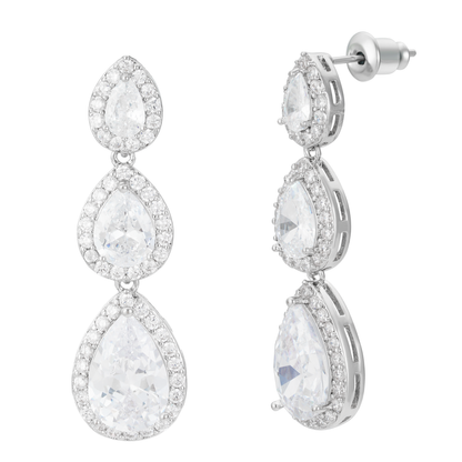 Dynasty Crystal Drop Earrings