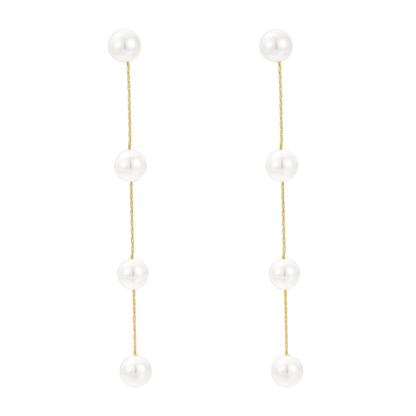 Luna Pearl Drop Earrings
