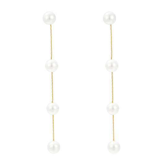 Luna Pearl Drop Earrings