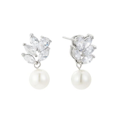 Poise Pearl Drop Earrings