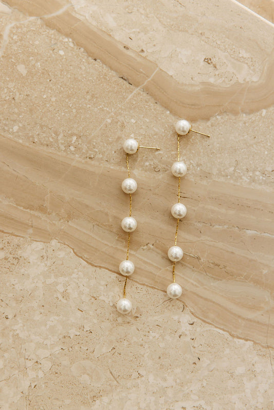 Harper Pearl Drop Earrings