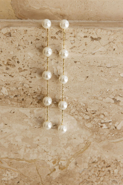 Harper Pearl Drop Earrings