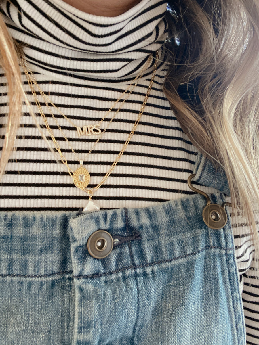 MRS Pave Necklace