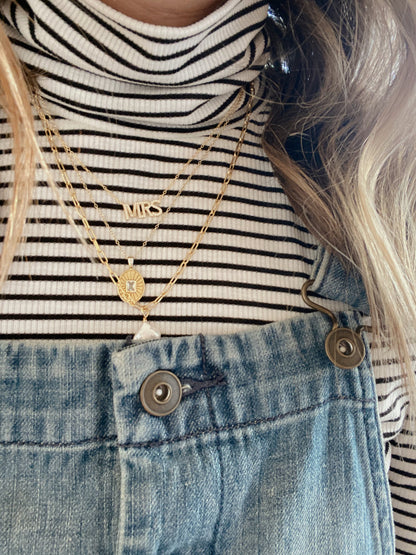 MRS Pave Necklace