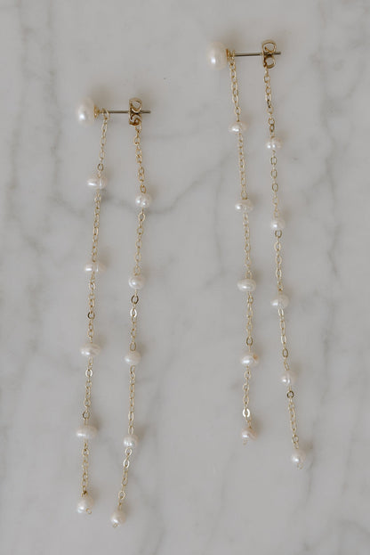 Lara Pearl Drop Earrings