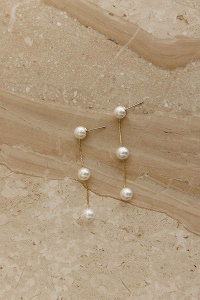 Lilly Pearl Drop Earrings