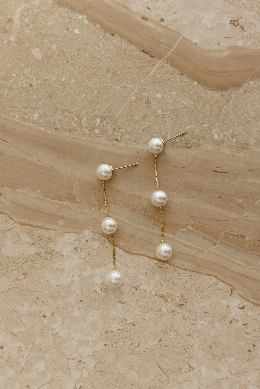 Lilly Pearl Drop Earrings