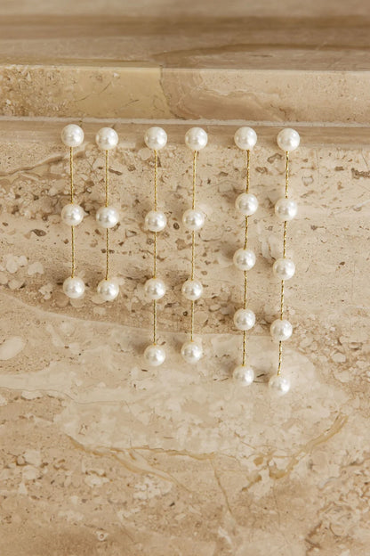 Luna Pearl Drop Earrings