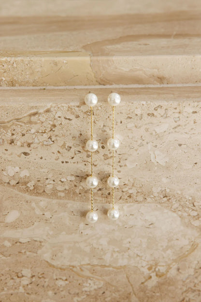 Luna Pearl Drop Earrings