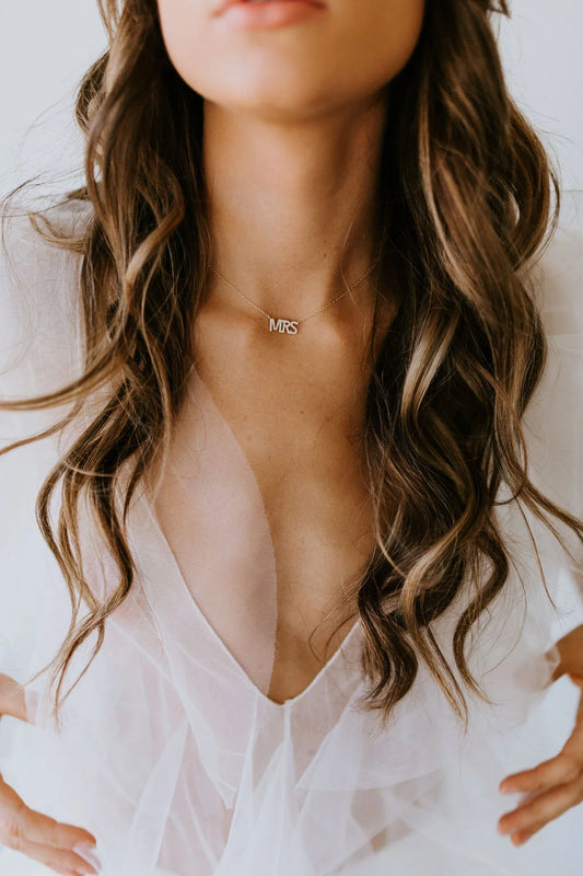 MRS Pave Necklace