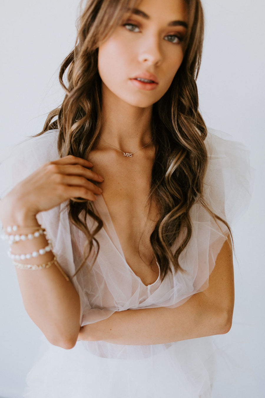 MRS Pave Necklace
