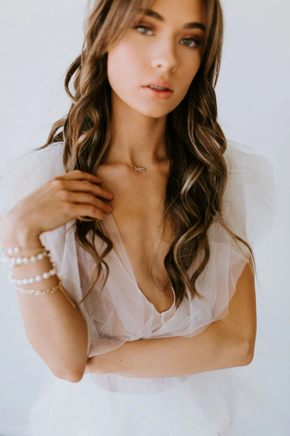 MRS Pave Necklace