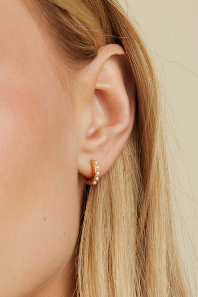 Pixie Huggie Hoops