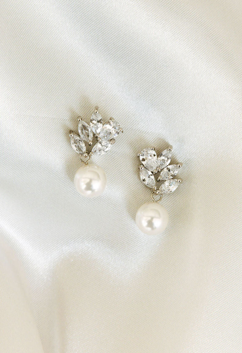 Poise Pearl Drop Earrings