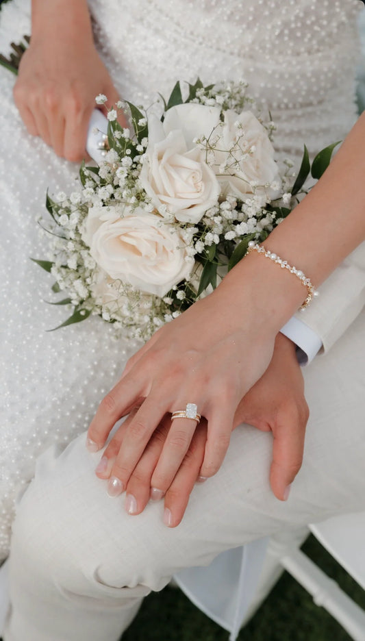 Opulent Pearl and Crystal Bracelet