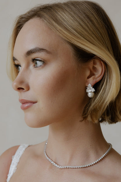 Sophie Pearl Drop Earrings