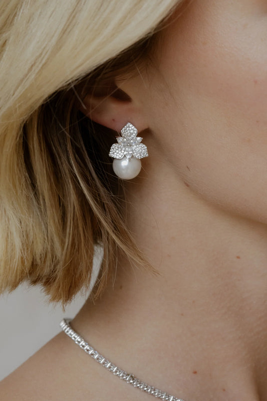 Sophie Pearl Drop Earrings