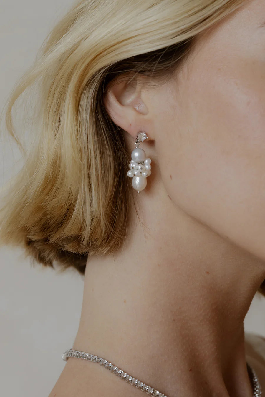 Sydney Pearl Drop Earrings
