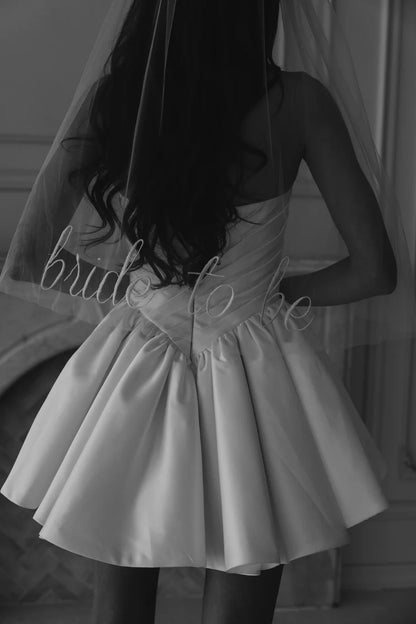 Bride To Be Mini Veil